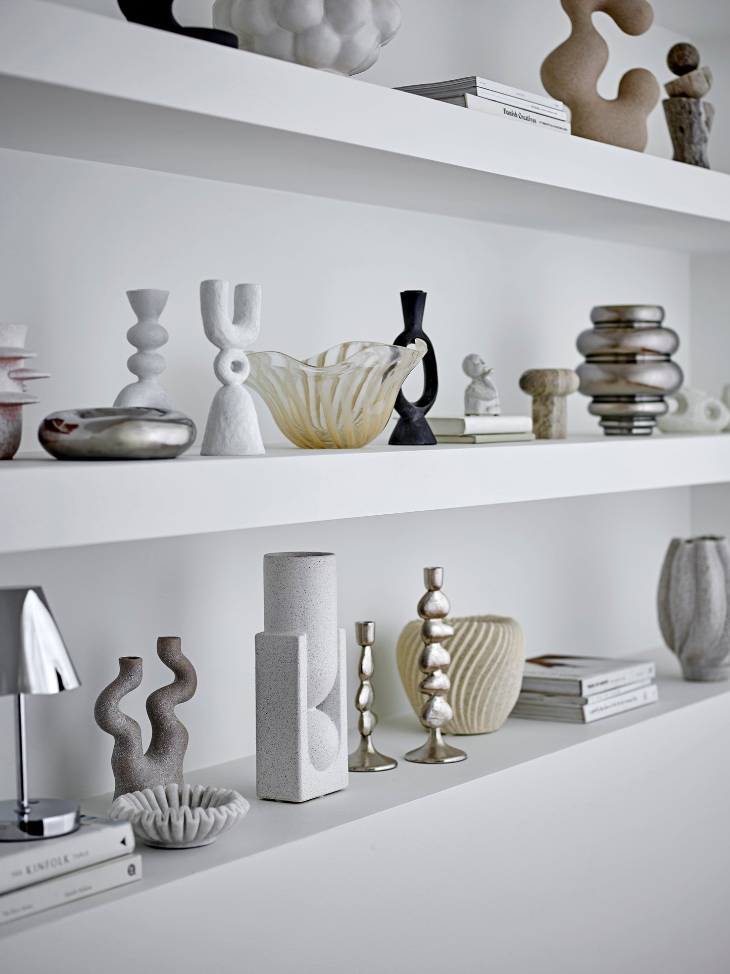 Lianna portabel bordslampa - Silver