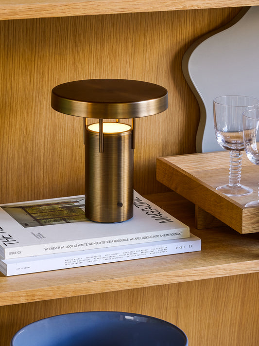 BringMe Portabla Lampa Mini Burnished brass