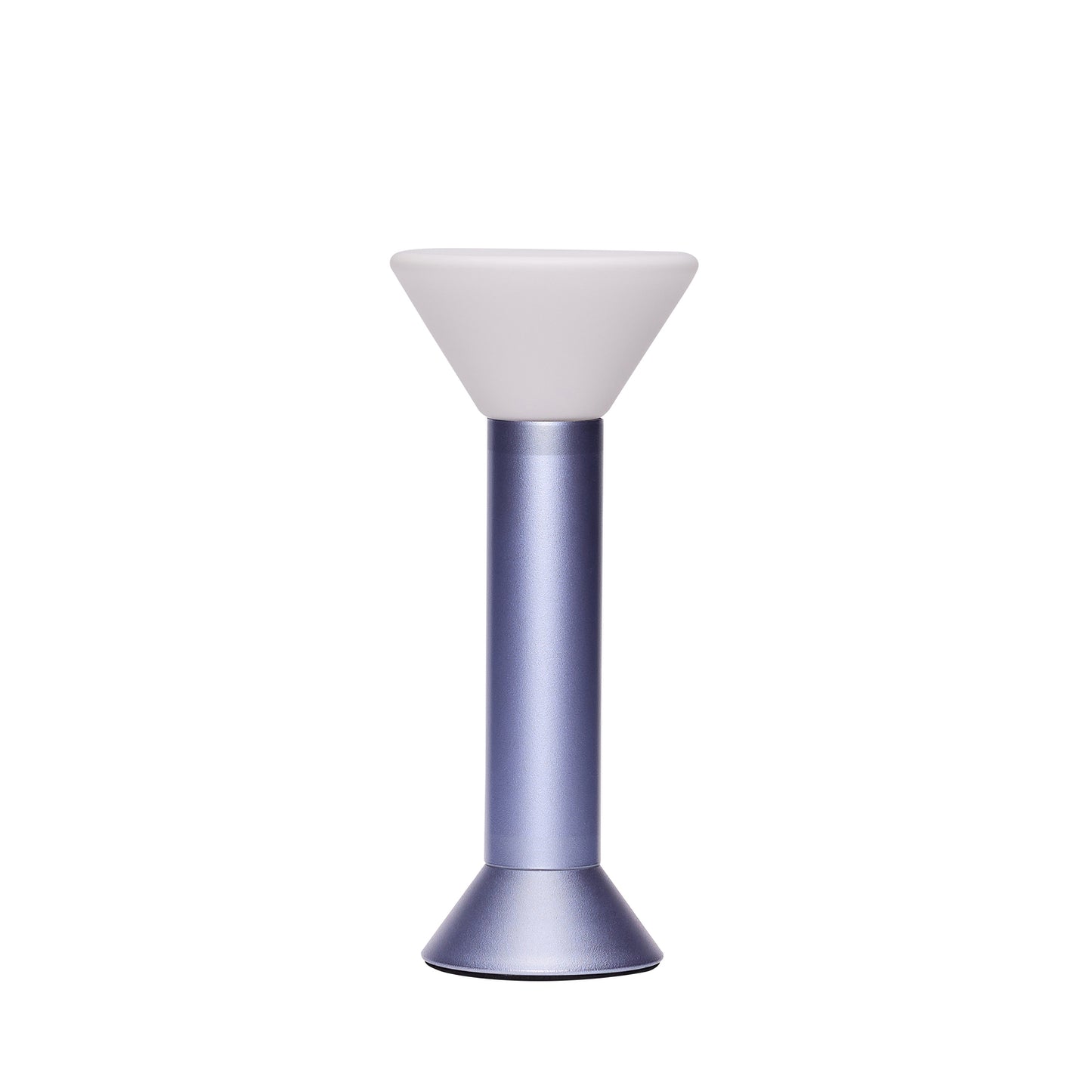 Flash portabel lampa lila metallic