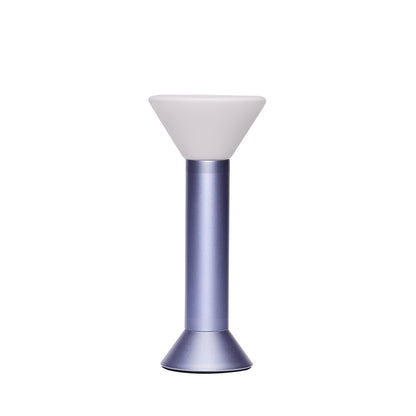 Flash portabel lampa lila metallic