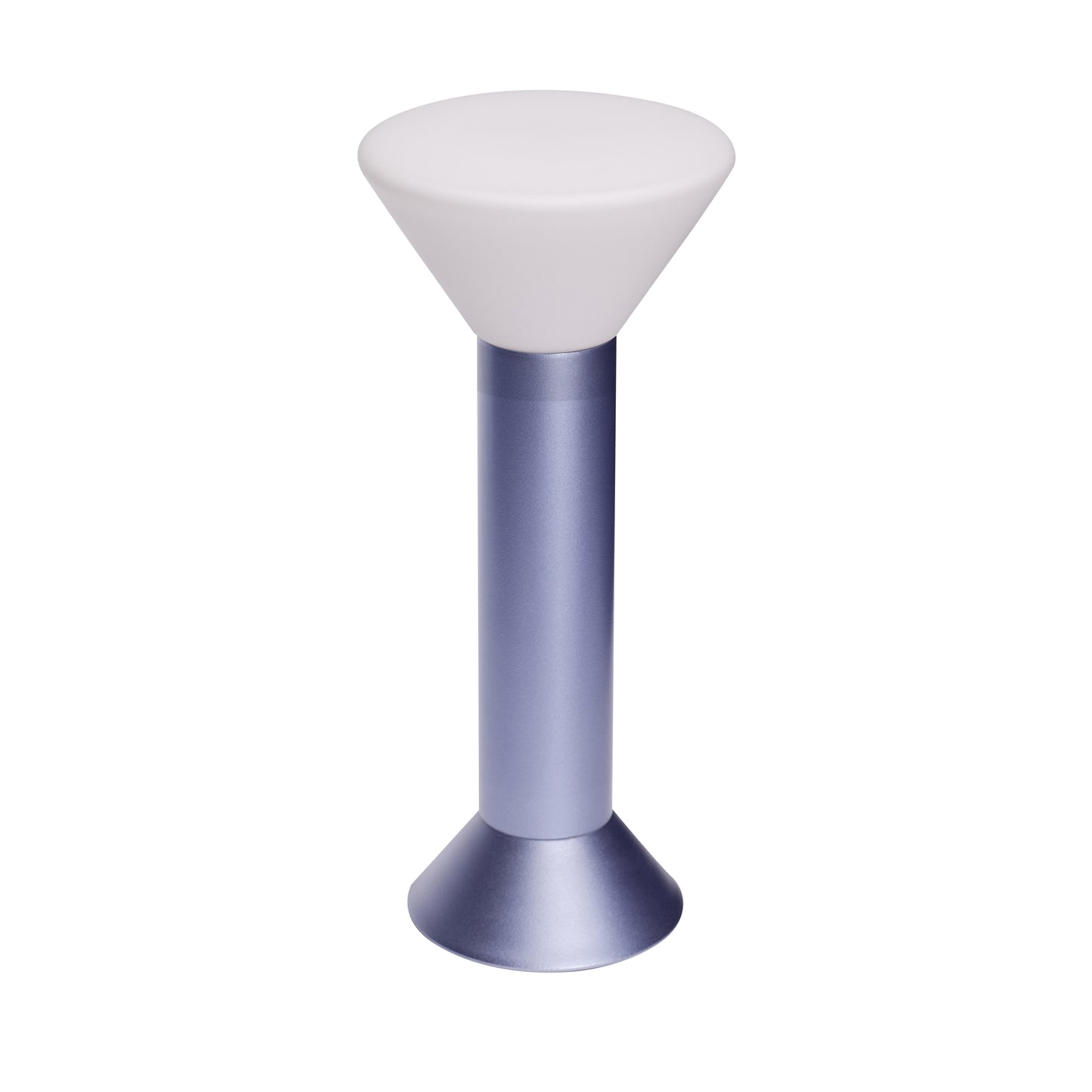 Flash portabel lampa lila metallic