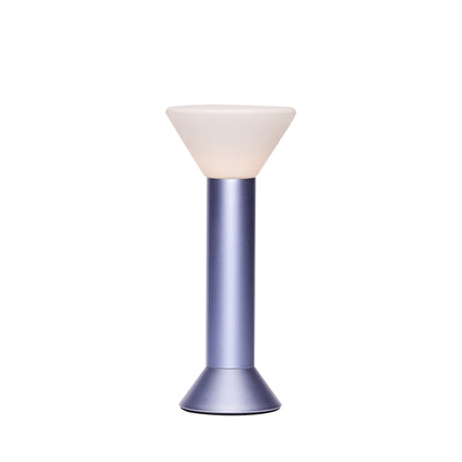 Flash portabel lampa lila metallic