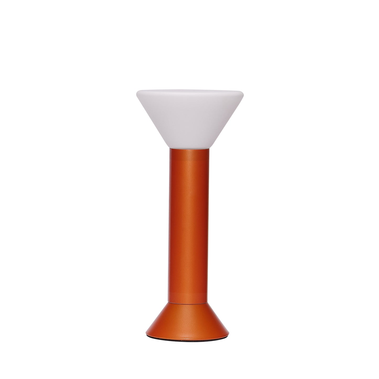 Flash portabel lampa orange metallic