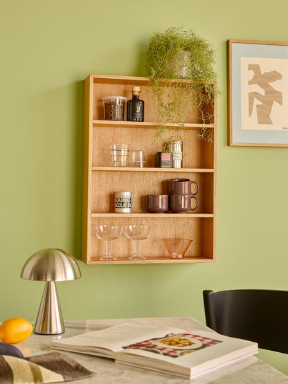 Mush Portabel Lampa Nickel