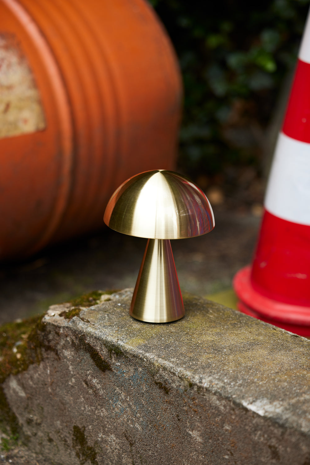 Mush Portabel Lampa Brass