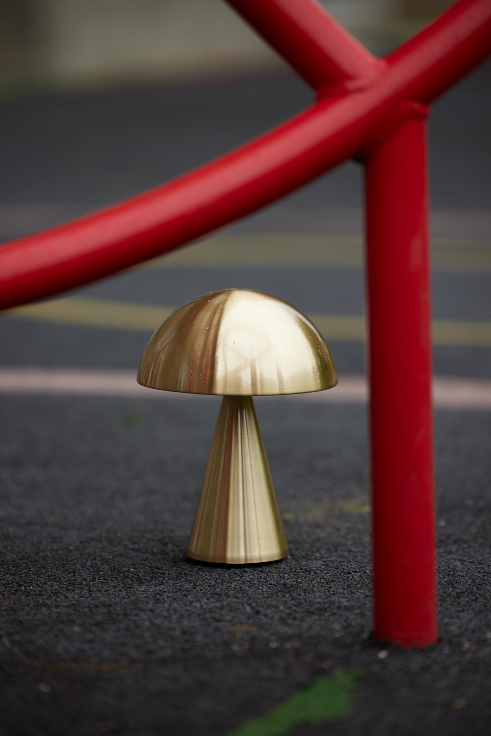 Mush Portabel Lampa Brass