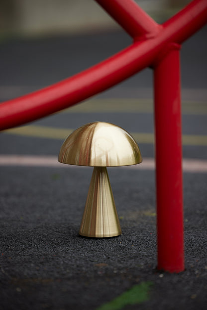 Mush Portabel Lampa Brass