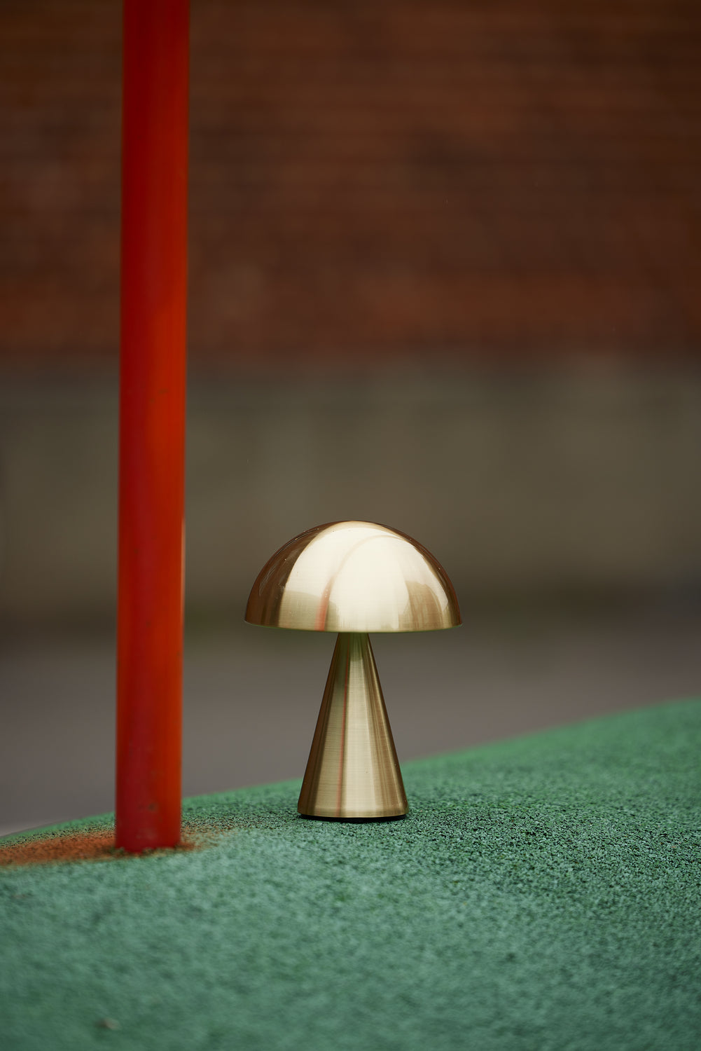 Mush Portabel Lampa Brass