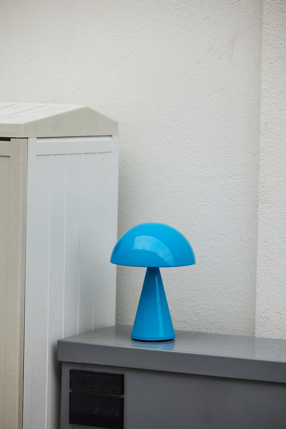 Mush Portabel Lampa Blå