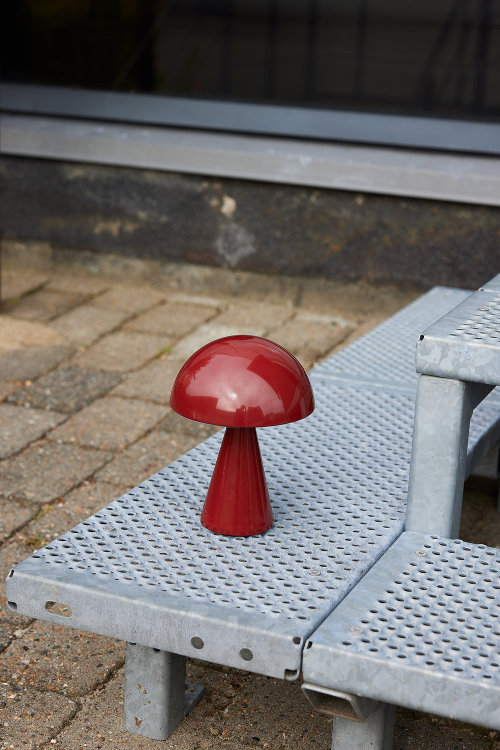 Mush Portabel Lampa Red