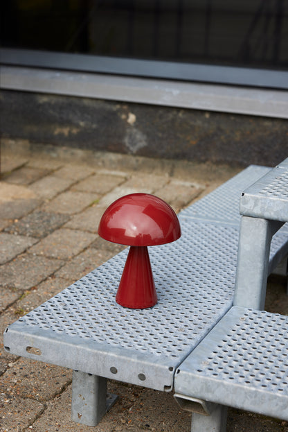 Mush Portabel Lampa Red