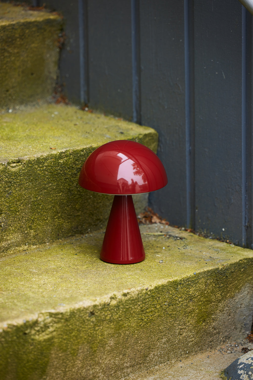 Mush Portabel Lampa Red