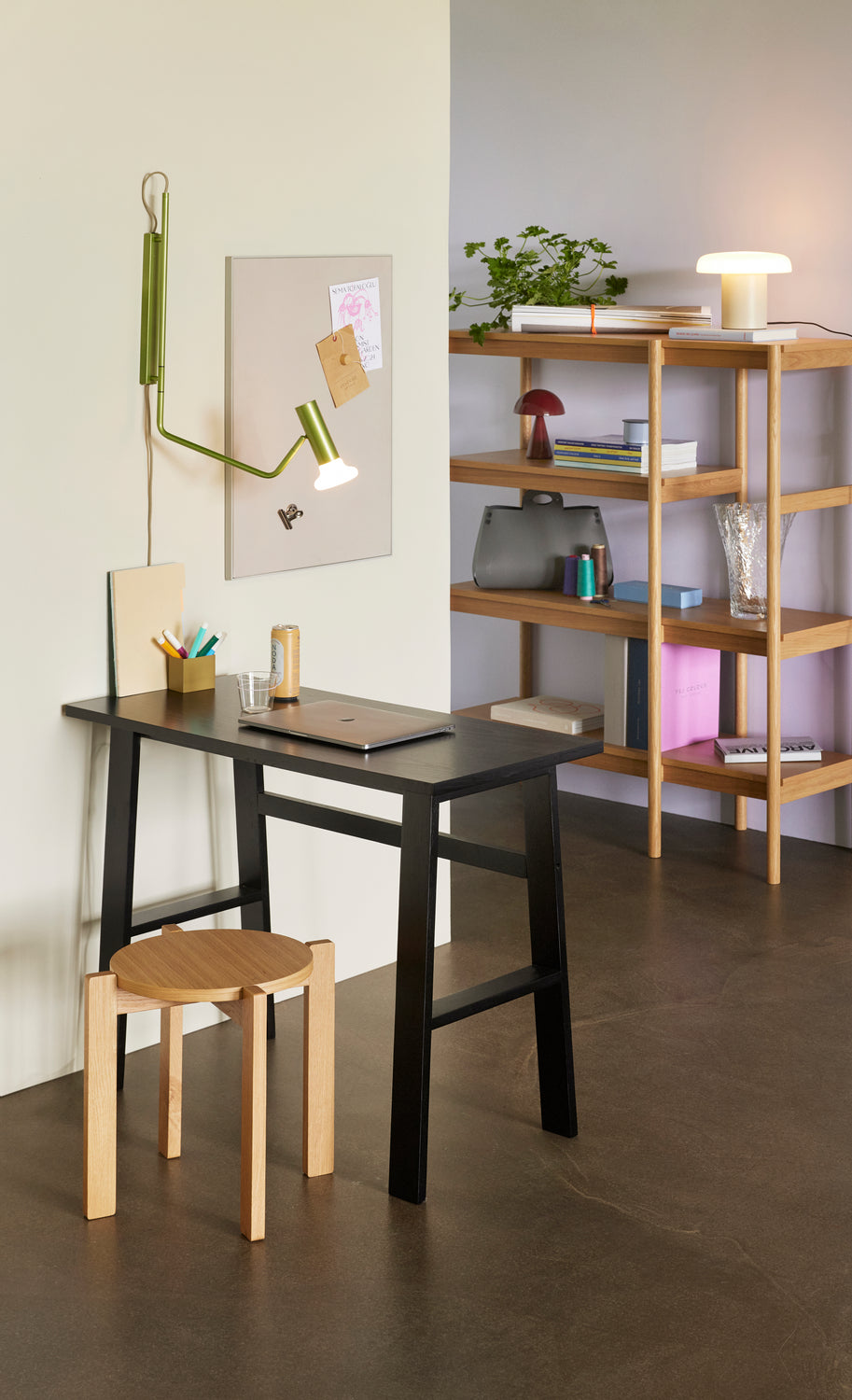 Mush Portabel Lampa Red