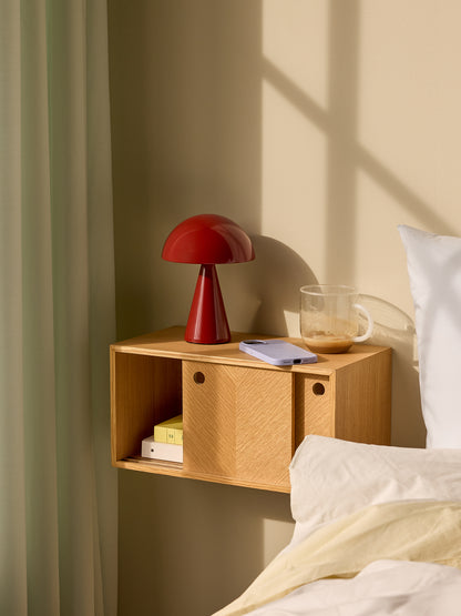 Mush Portabel Lampa Red
