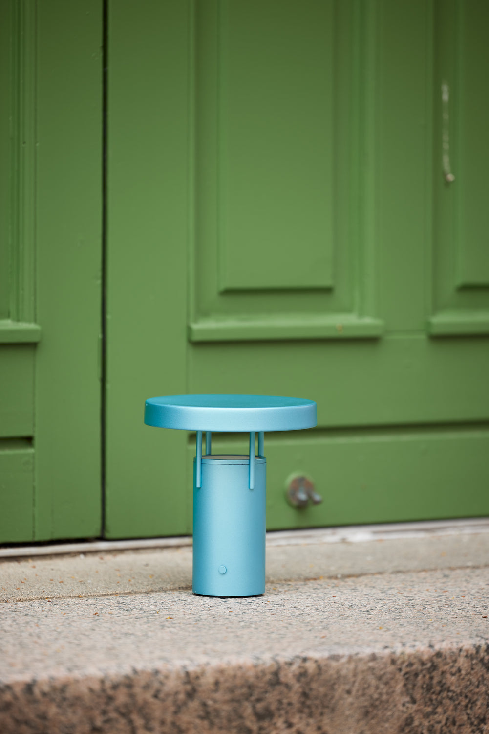BringMe Portabla Lampa Mini Metallic Turquoise