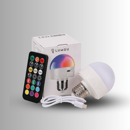 Trådlös LED-glödlampa Essence – E27, dimbar, USB-C inklusive tillbehör